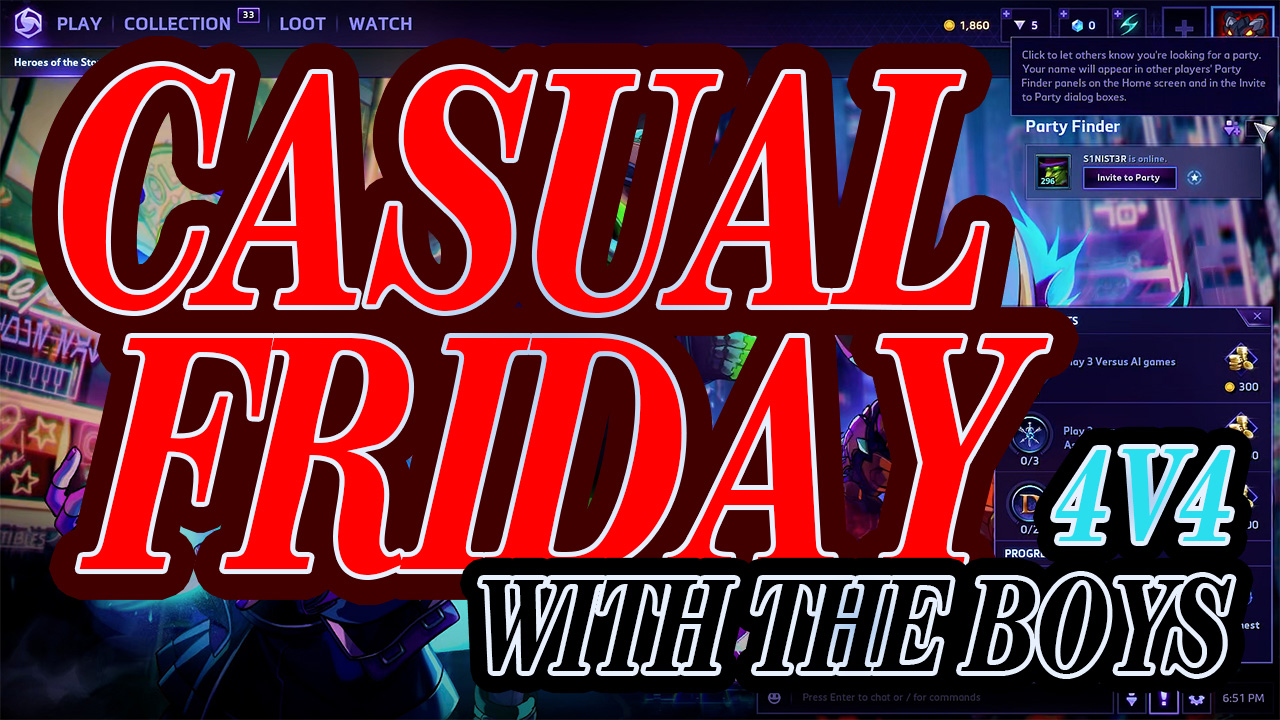 Casual Friday: 4v4 with the Boys / Prison Break! Race to the Finish